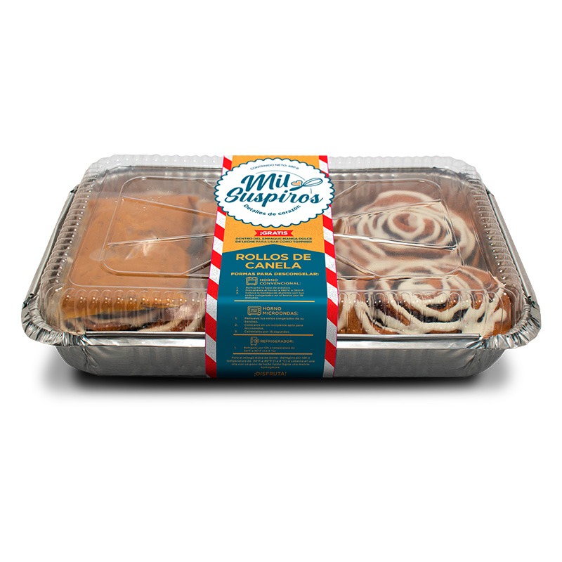 312576 - Rollos de Canela con Spread de Manzana Caramelo